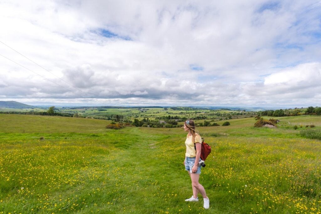 walking in the shropshire hills