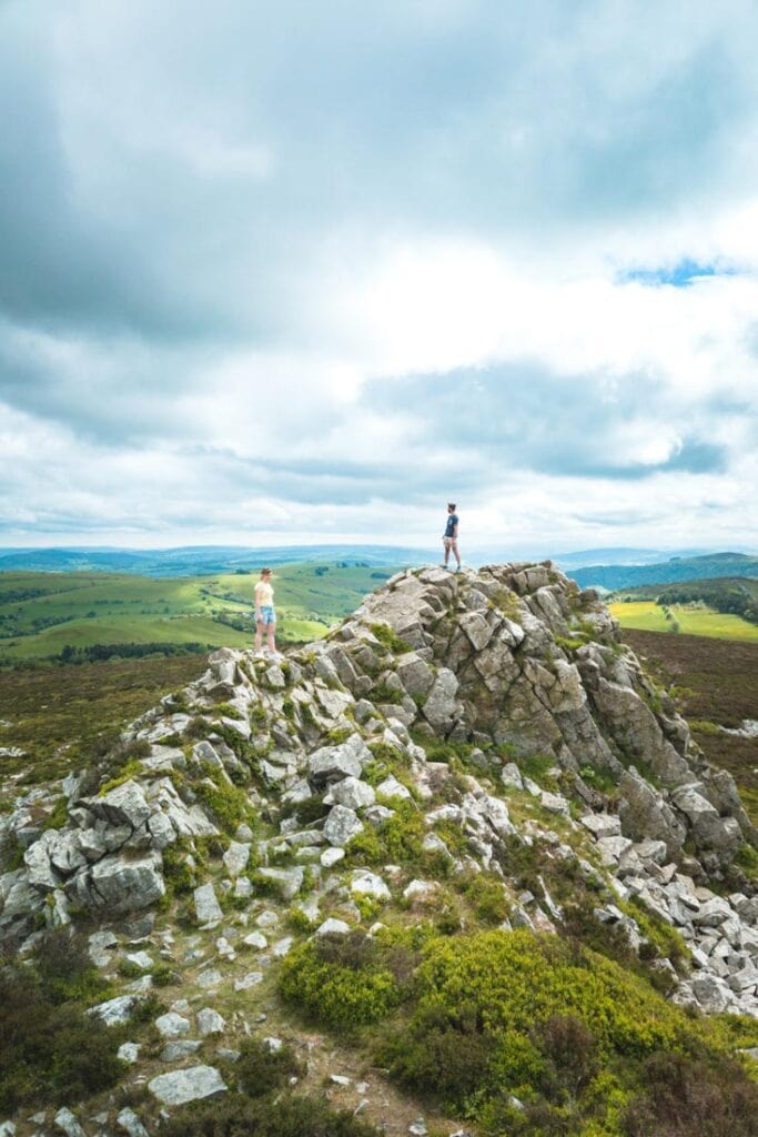 walking in the shropshire hills