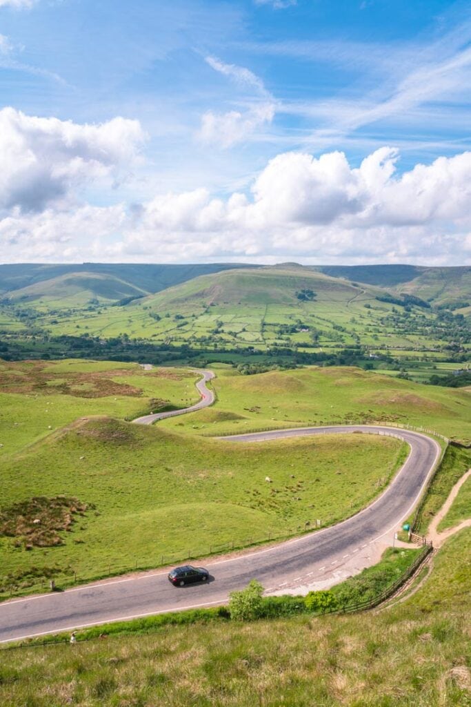 views of the peak district