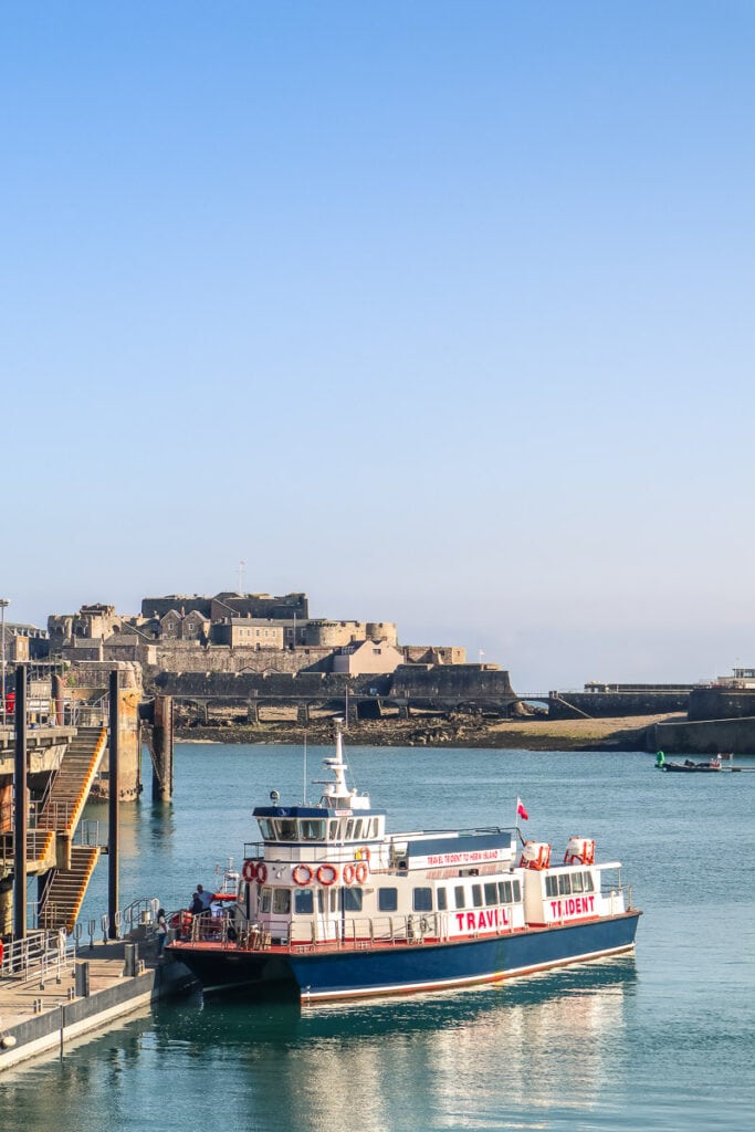 The Travel Trident ferry to Herm