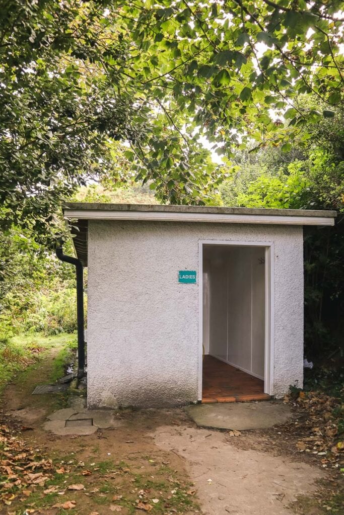 Public toilets in Herm