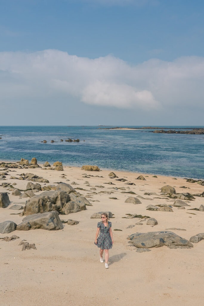 Alderney Point on Shell Beach, Herm