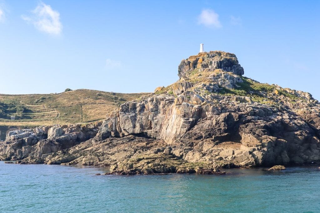 View from the Herm ferry