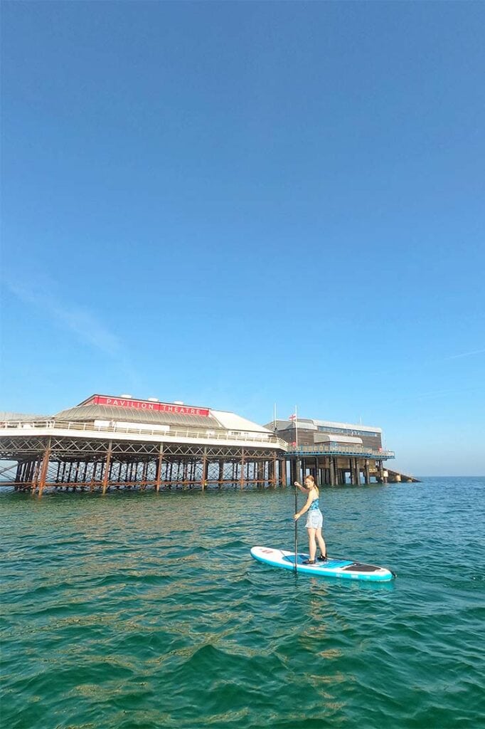 paddleboarding cromer 