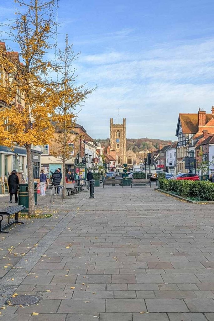 Main high street in Henley on Thames