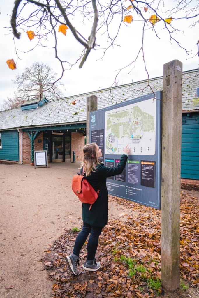 polesden lacey map