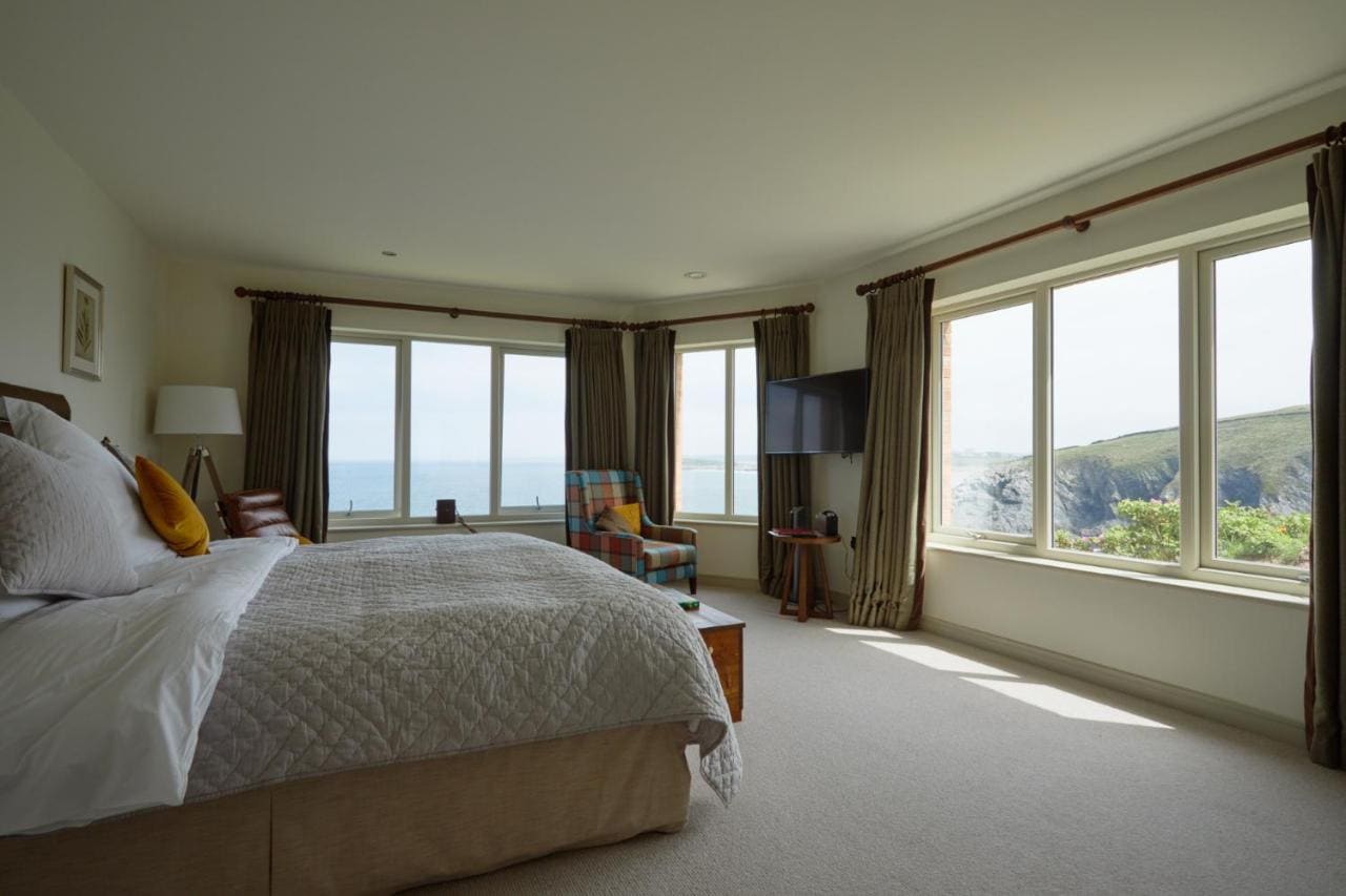 Bedroom at The Lewinnick Lodge