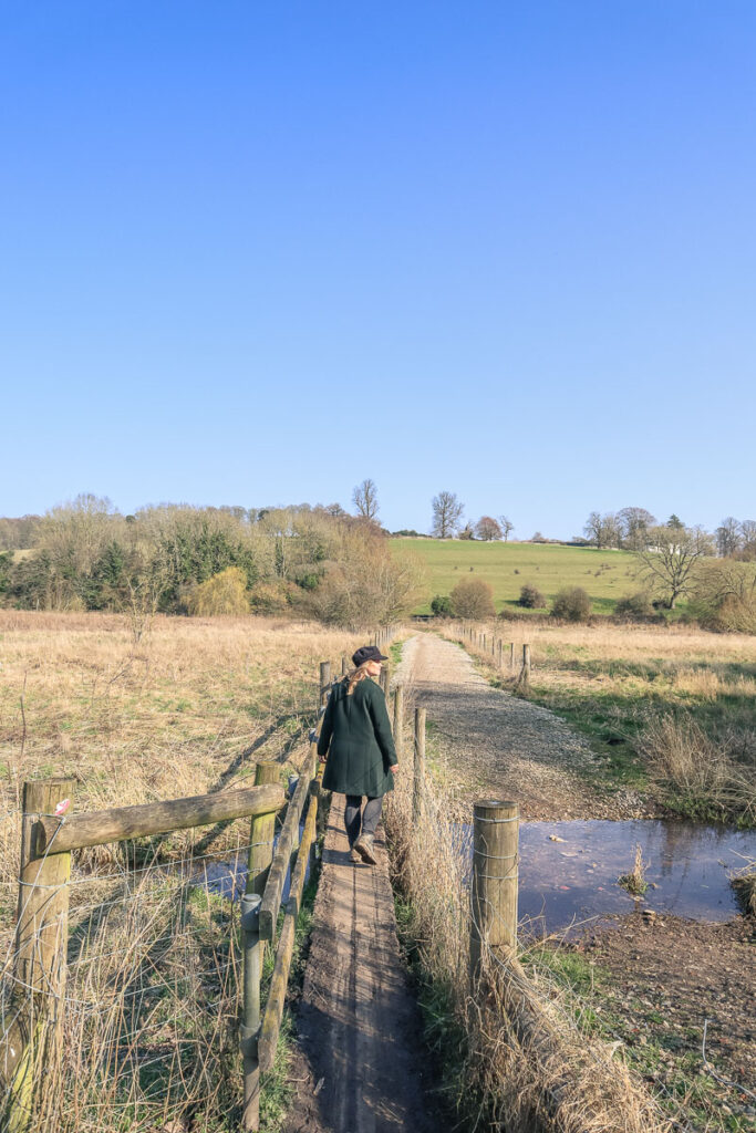 It's a picturesque walking route