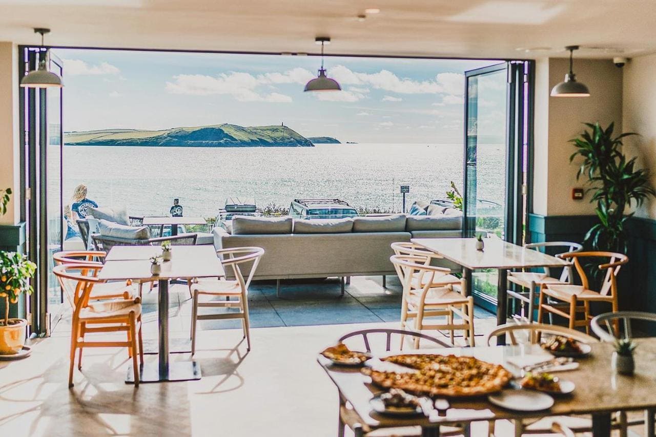 Restaurant at Polzeath Beach House