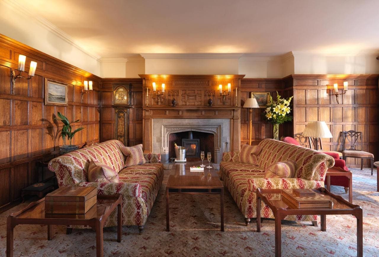 Lounge at Gidleigh Park