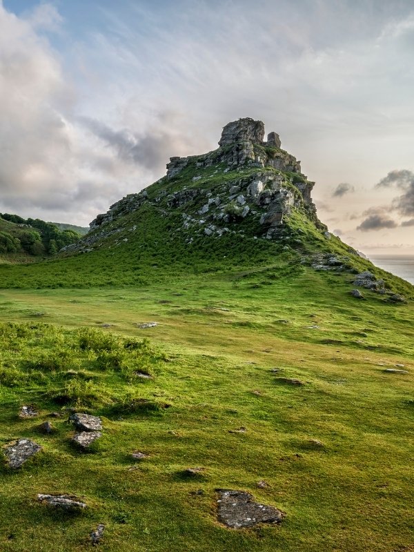 Valley of the Rocks in North Devon