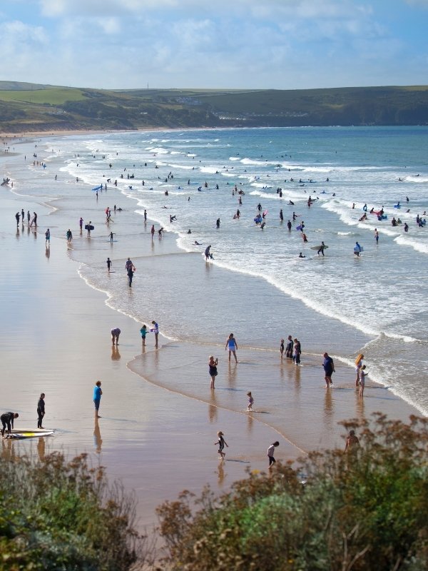 Woolacombe Bay in Devon