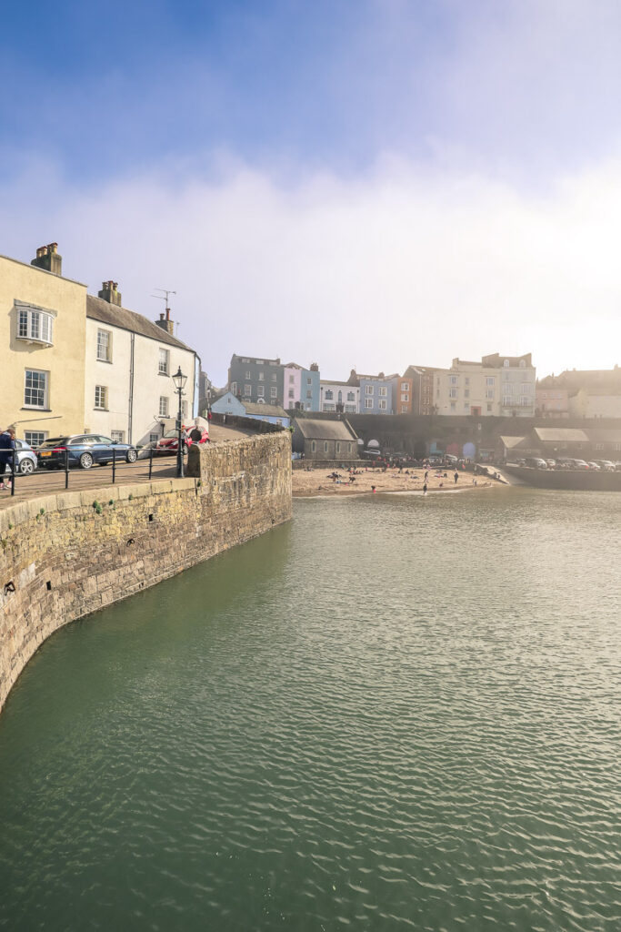Tenby in the mist