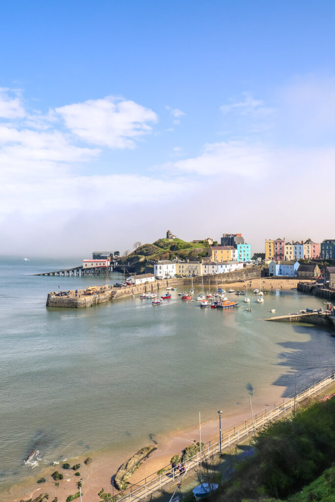 Beautiful views in Tenby, Wales