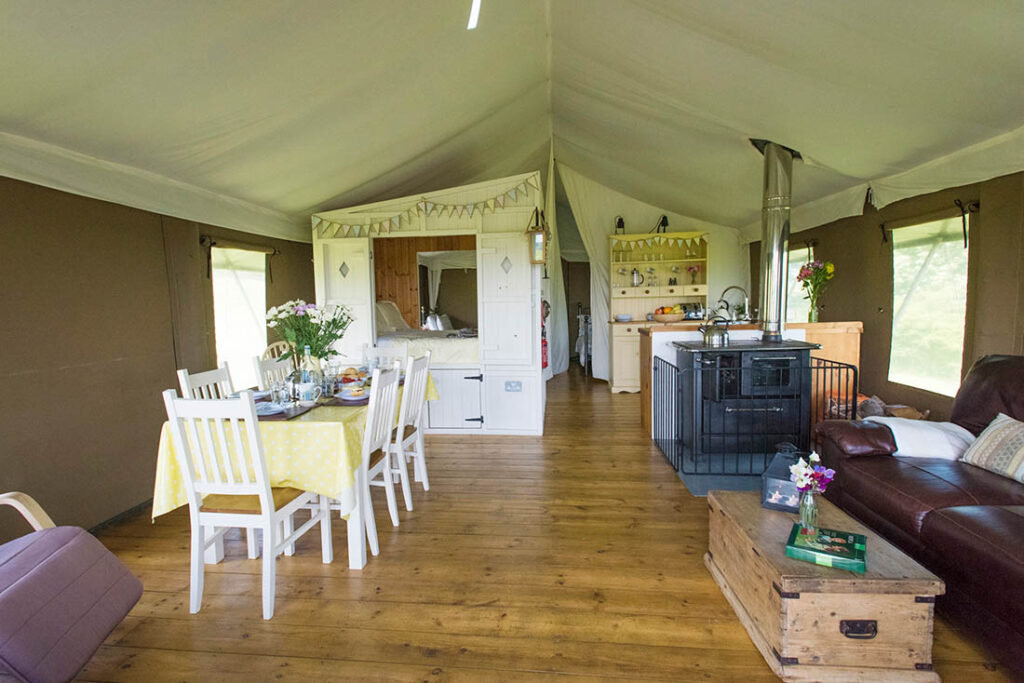 safari tents cornwall