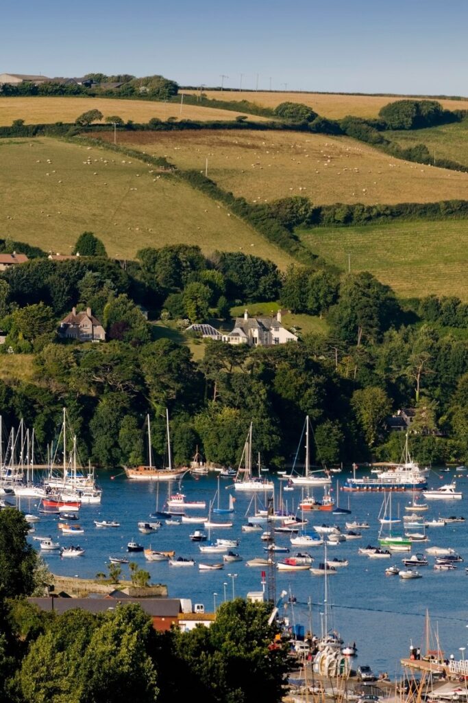 Salcombe Harbour in Devon