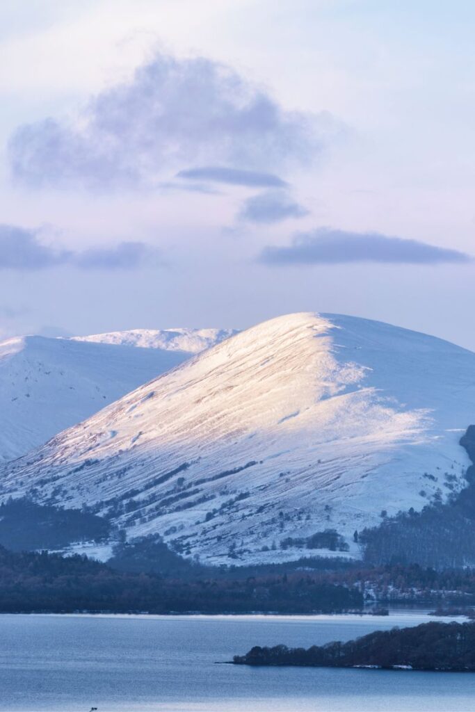 Loch Lomond in winter