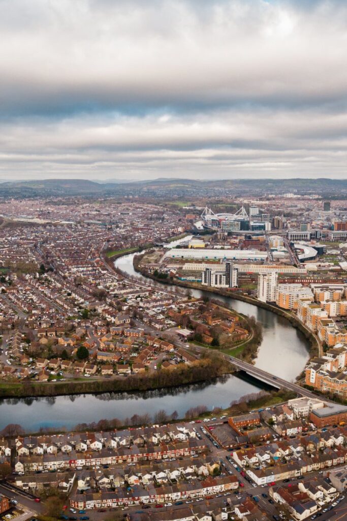 Cardiff city centre