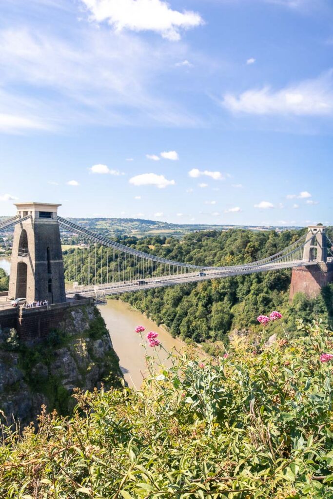 Clifton Suspension Bridge over the River Avon, Bristol