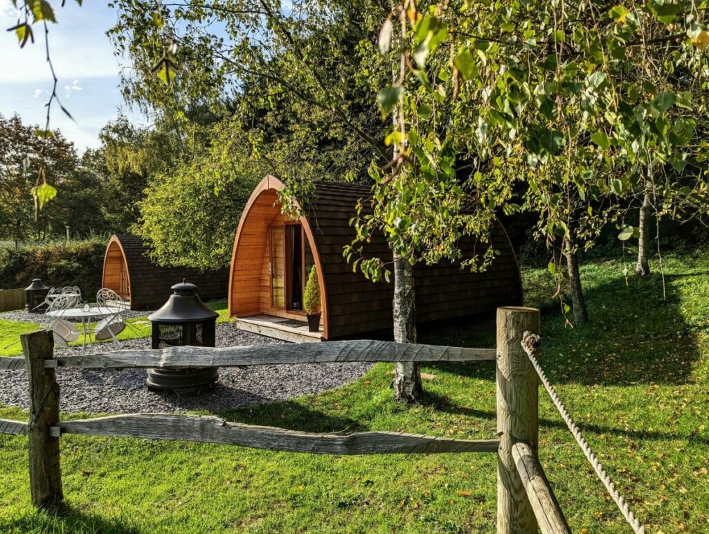 Glamping at Honnington Farm, Kent