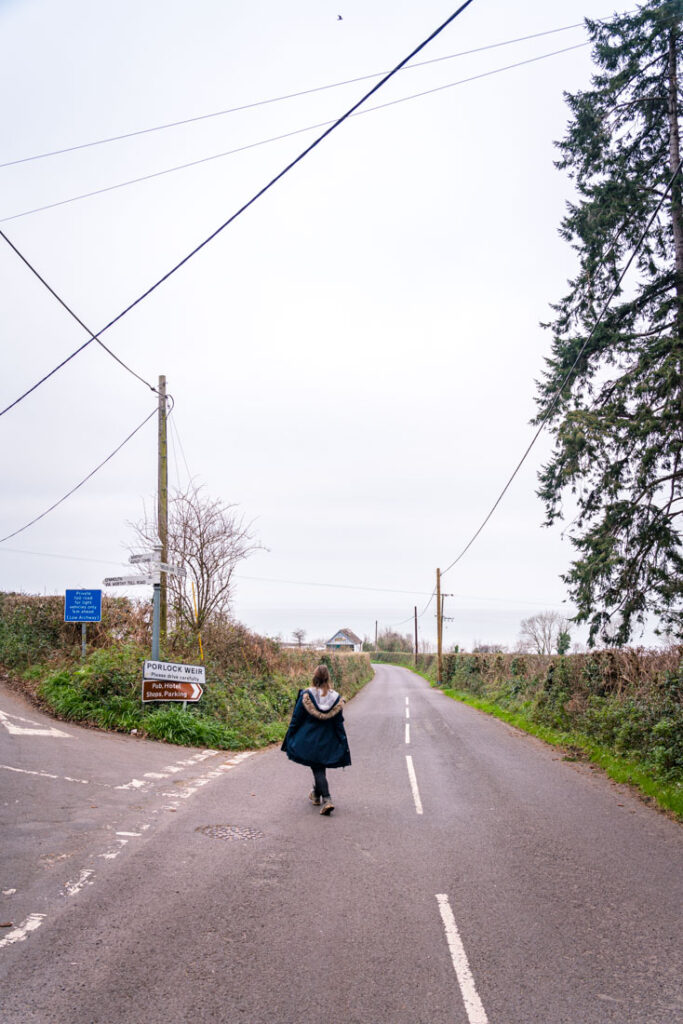 road into porlock weir