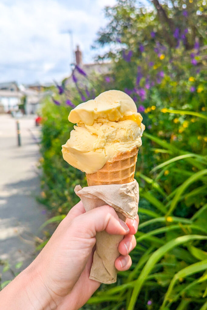 crantock village ice cream