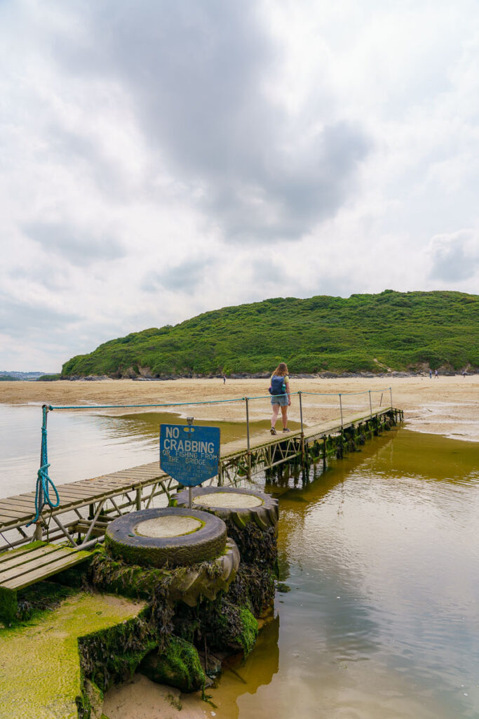 gannel estuary footbridge