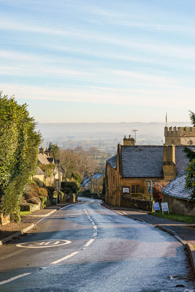 Bourton on the hill view