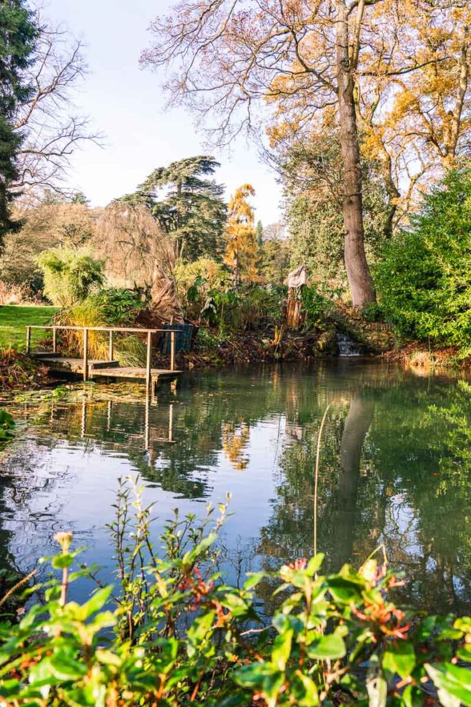 Sezincote House pond