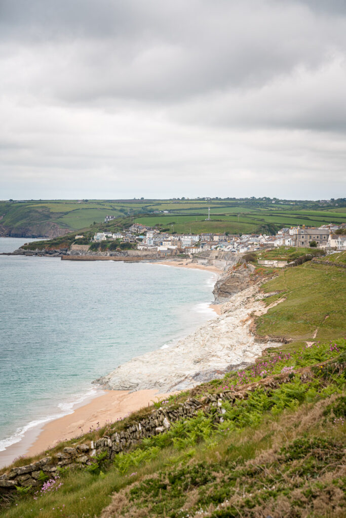 coastal views of porthleven